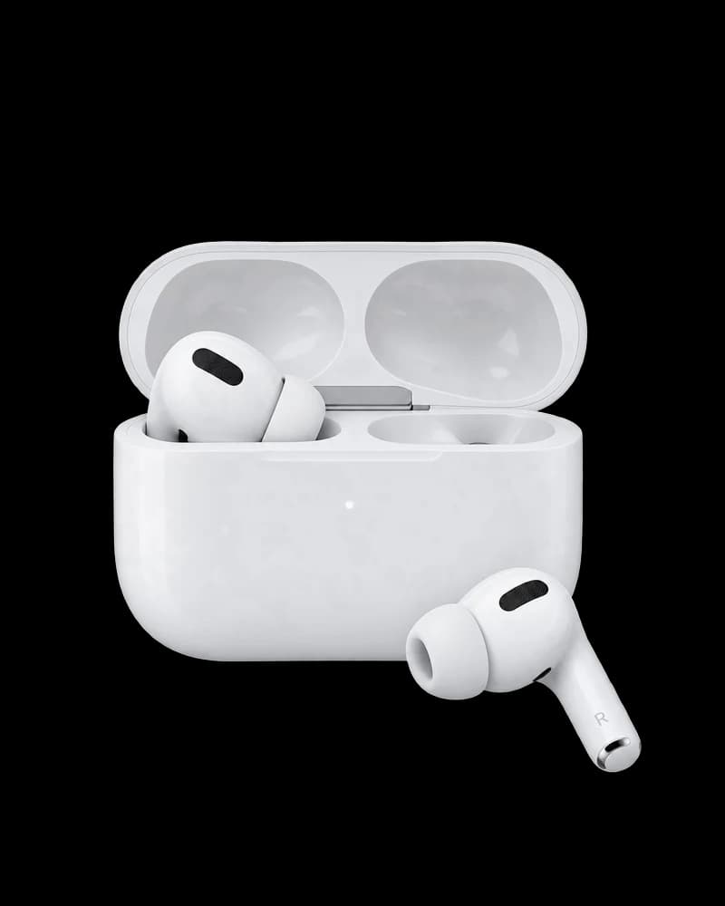 AirPods Pro 3 with open charging case
