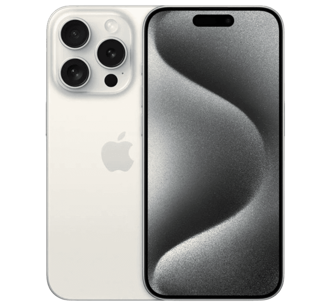 iPhone 15 Pro in Natural Titanium